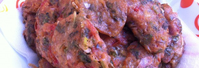 Santorinian tomato rissoles