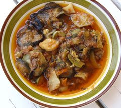 Oily dishes (general recipe)