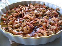 Greek Shrimp with Feta