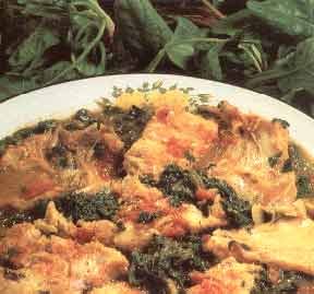 Cod with aromatic herbs