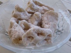 Almond sweets from Lesvos
