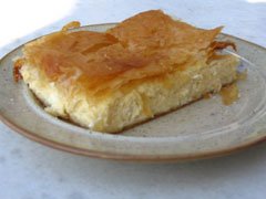 Cheese Pie with filo crust