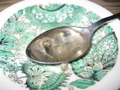 Lemon tree flower spoon sweet