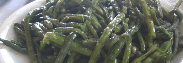 String beans salad