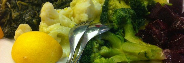 Boiled vegetables