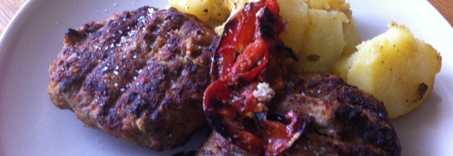 Burgers with quaker oats