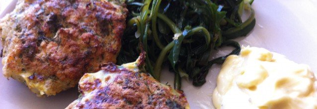 Haddock burgers
